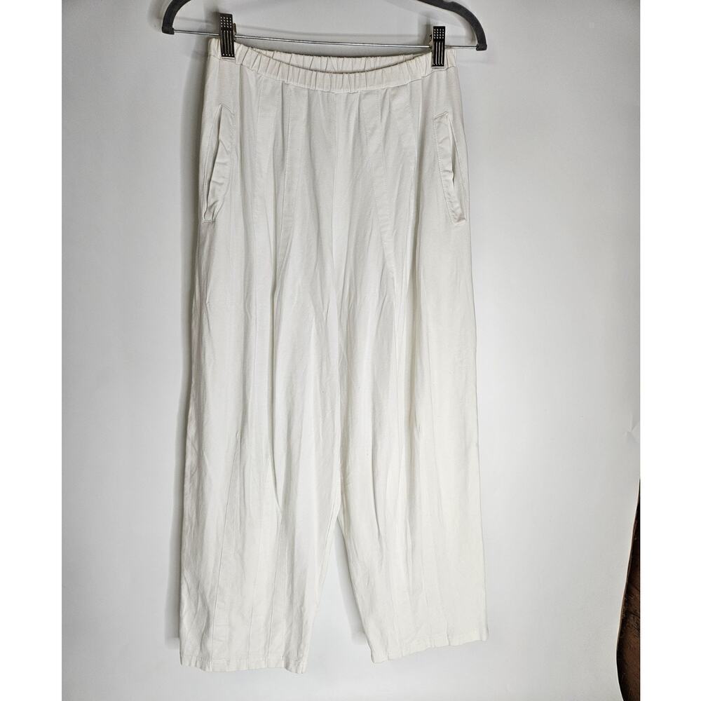 Ivan Grundahl Copenhagen White Pull On Pants Women's Size Medium Comfort Longe